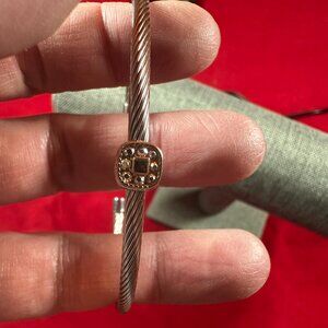 Park Lane Jewelry Sorrel Bracelet in silver Open ended bracelet large wrists NWT